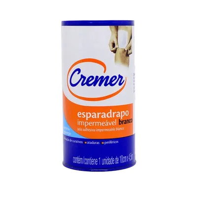Esparadrapo Impermeável Cremer Branco 10X45 Cm